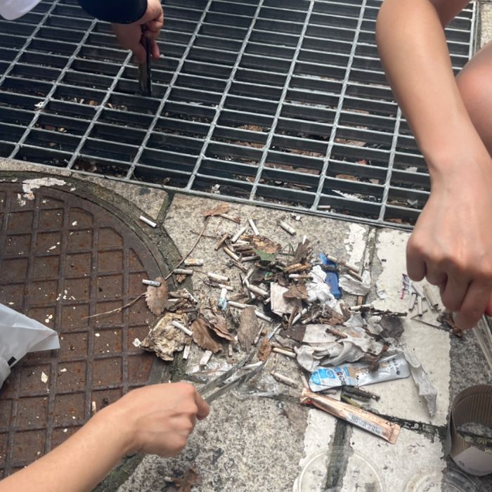  서울강남구.동네.쓰레기.플로깅