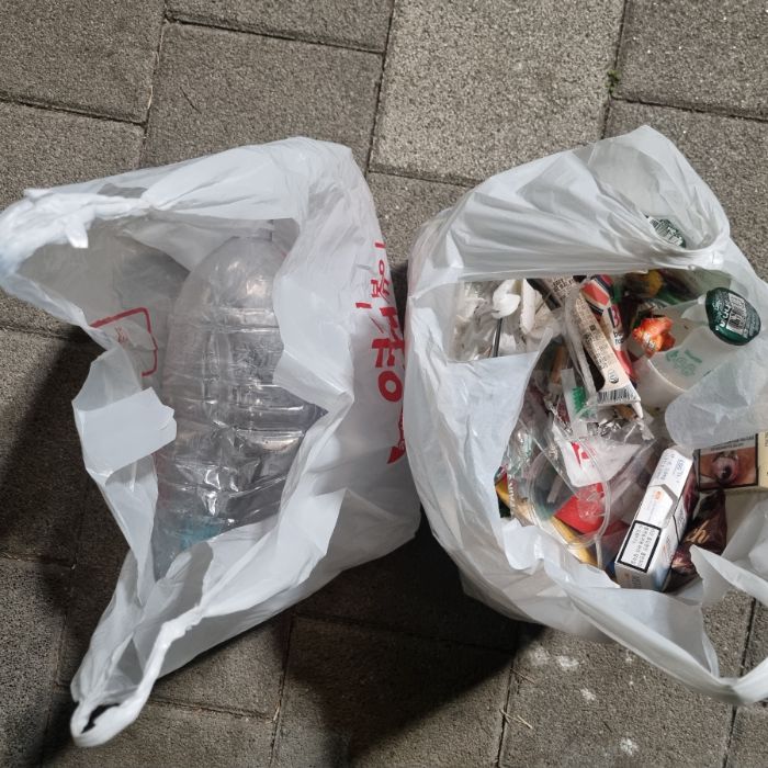  춘천시.동네.쓰레기.플로깅