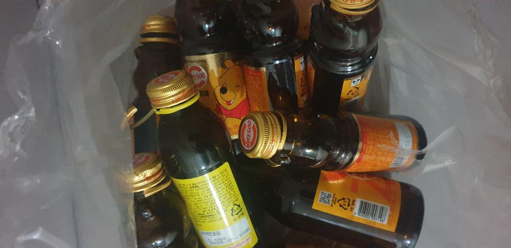 서울.분리수거장.분리배출.유리병